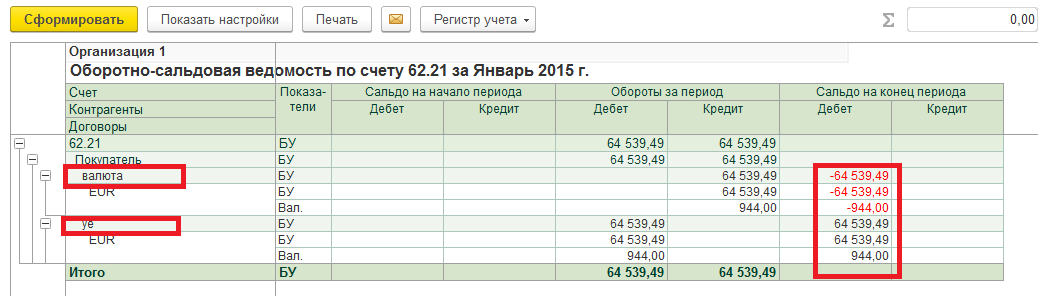 Корректное закрытие затратных счетов в 1С Бухгалтерии 8.3