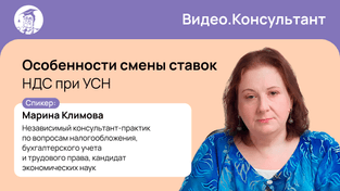 Особенности смены ставок НДС при УСН