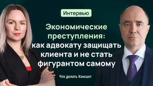 Экономические преступления: как адвокату защищать клиента и не стать фигурантом самому