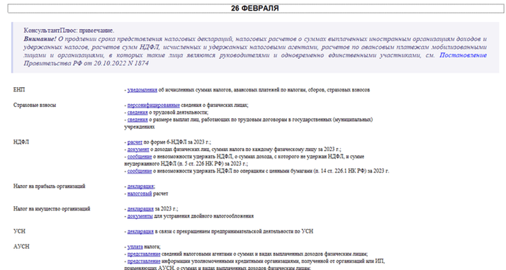 Как выглядит выборка на конкретную дату